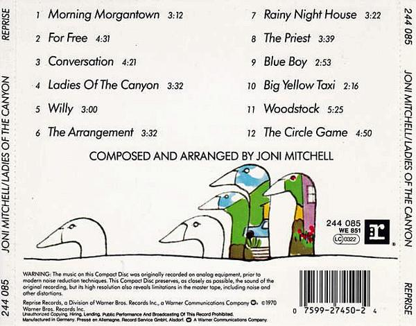 Joni Mitchell - Ladies Of The Canyon (CD) [2]