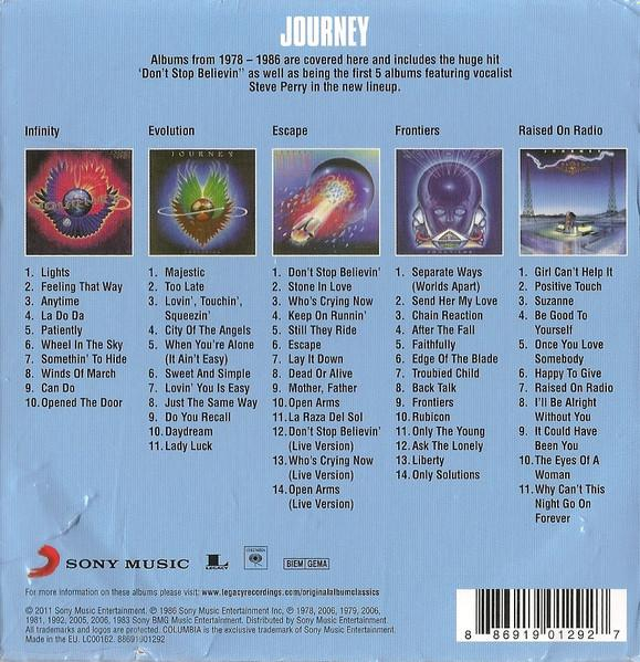 Journey - Original Album Classics (CD) [2]