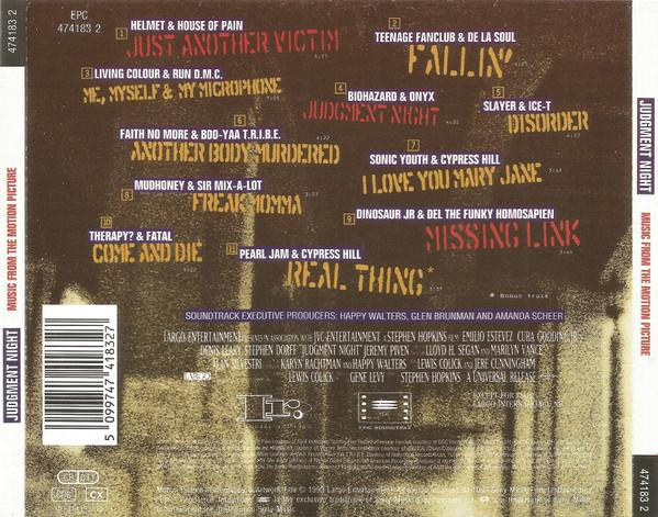 Judgment Night (Music From The Motion Picture), (CD) [2]