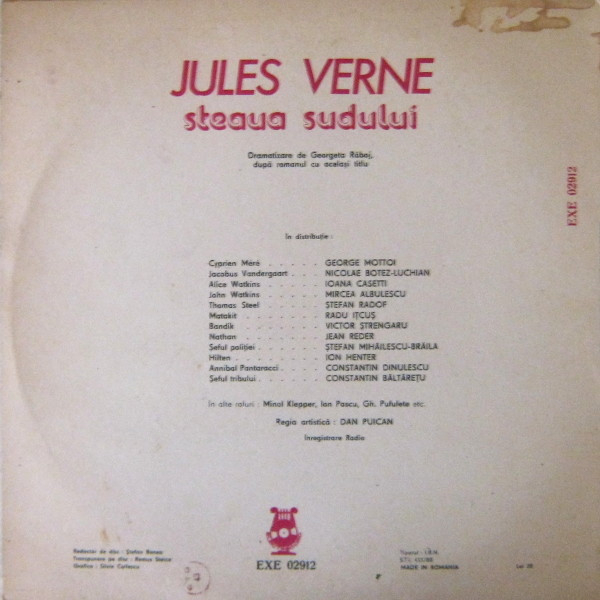 Jules Verne - Steaua Sudului, (Disc Vinil) [2]