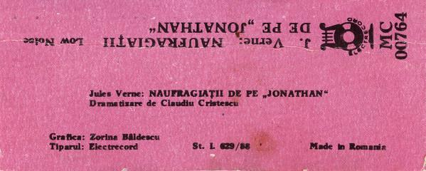 Jules Verne  - Naufragiații De Pe „Jonathan” (Caseta Audio) [2]