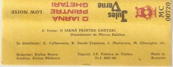 Jules Verne  - O Iarnă Printre Ghețari (Caseta Audio) [2]