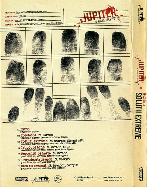 Jupiter - A Ucis Melodia - Episodul 3 - Soluții Extreme, (CD) [2]