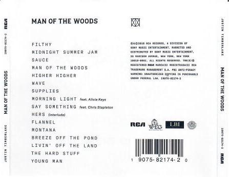 Justin Timberlake - Man Of The Woods (CD Audio) [2]