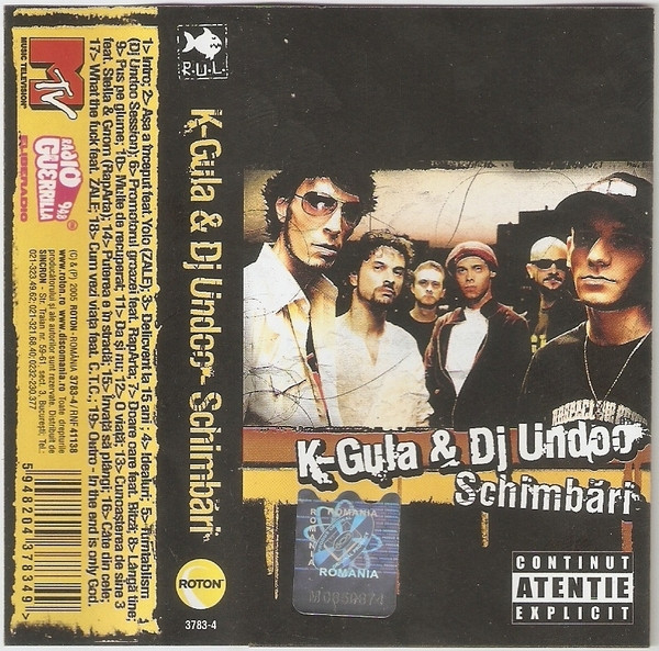 K-Gula - Schimbări (Caseta Audio) [2]