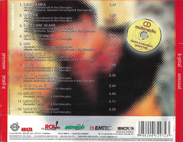 K-pital – Senzual (CD) [2]
