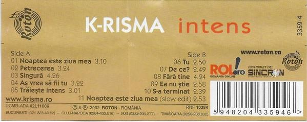 K-Risma - Intens (Caseta Audio) [2]