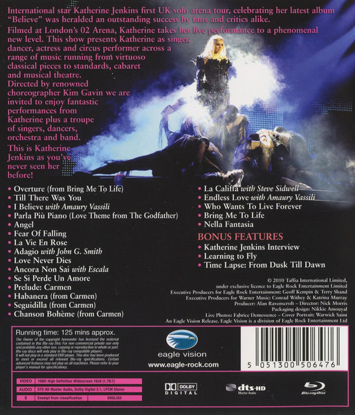 Katherine Jenkins – Believe Live From The O2 [2]