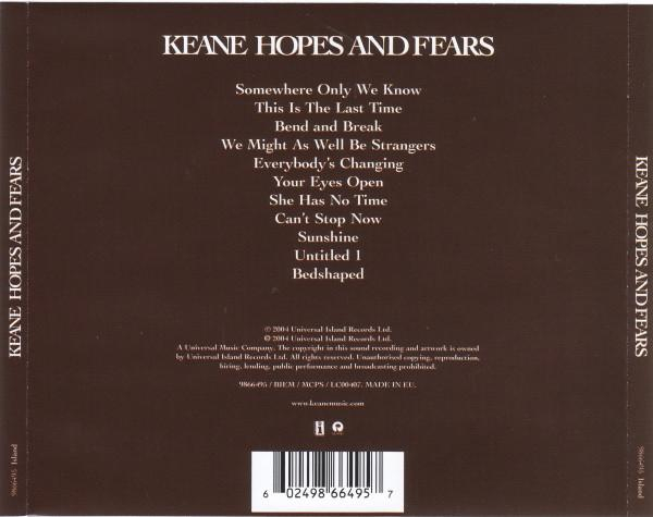 Keane - Hopes And Fears (CD) [2]