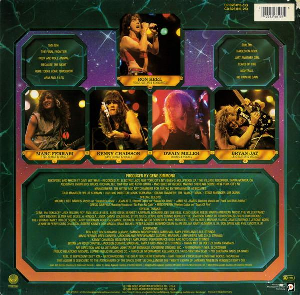 Keel - The Final Frontier [2]