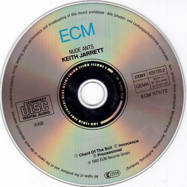 Keith Jarrett - Nude Ants (Live At The Village Vanguard), (CD) [2]