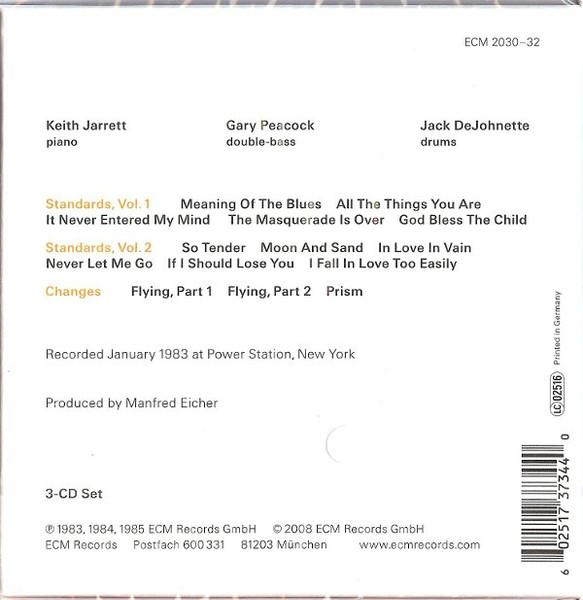 Keith Jarrett - Setting Standards - New York Sessions (CD) [2]