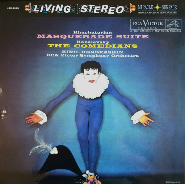 Khatchaturian* / Kabalevsky* / RCA Victor Symphony Orchestra – Masquerade Suite / The Comedians (DISC VINIL) [1]