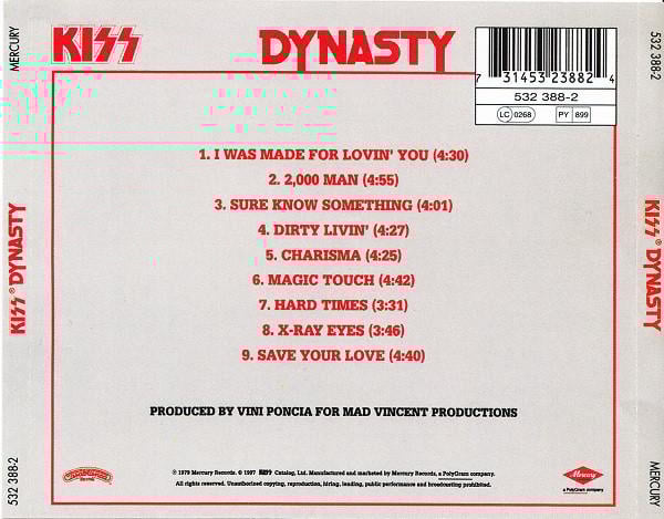 Kiss - Dynasty [2]