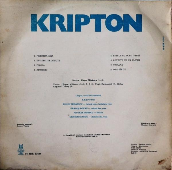 Krypton - 30 Minute (Disc Vinil) [2]