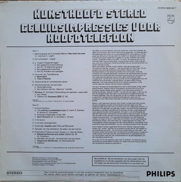 Kunsthoofd Stereo - Geluidsimpressies voor hoofdtelefoon (Disc Vinil) [2]