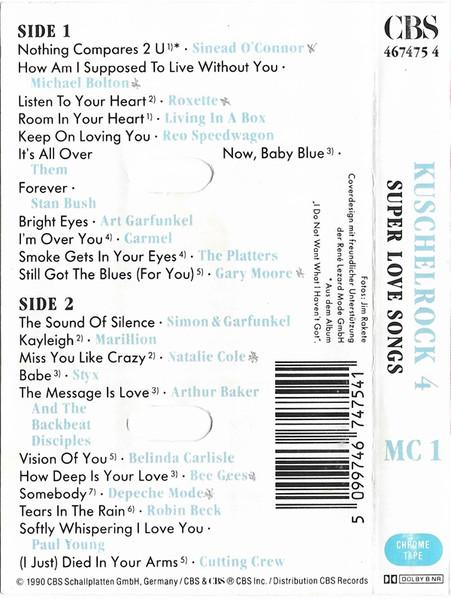 Kuschelrock 4 (Caseta Audio) [2]