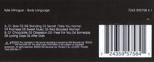 Kylie Minogue - Body Language [2]