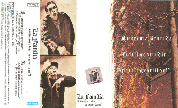 La Familia - Dumnezeu E Băiat De Cartier (Oare?) , (Casetă Audio) [2]