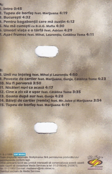 La Familia - Nicăieri Nu-i Ca Acasă , (Casetă Audio) [2]