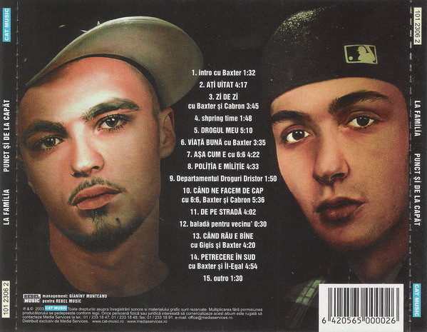 La Familia (5) – Punct Și De La Capăt (CD) [2]