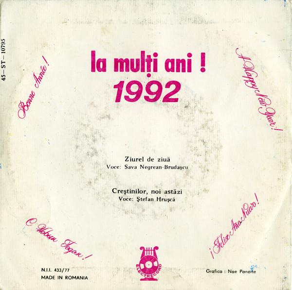 La Mulți Ani ! 1992 [2]