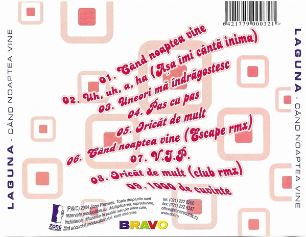Laguna (4) – Când Noaptea Vine (CD) [2]