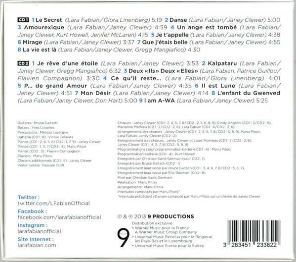 Lara Fabian – Le Secret (CD) [2]