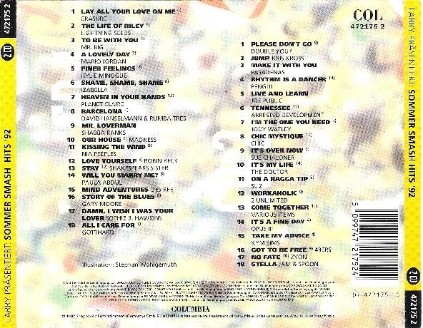 Larry Präsentiert: Sommer Smash Hits '92 [2]