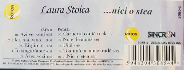 Laura Stoica – ...Nici O Stea (CASETA) [2]