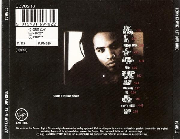 Lenny Kravitz - Let Love Rule (CD) [2]