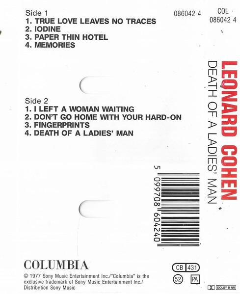 Leonard Cohen - Death Of A Ladies' Man [2]