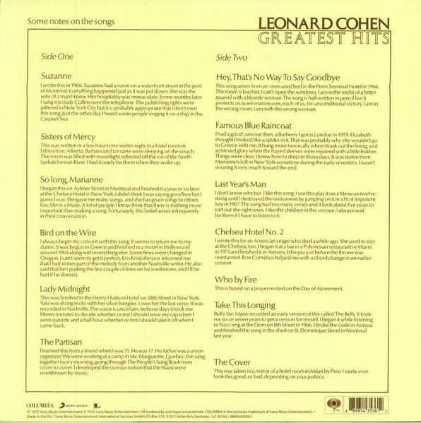 Leonard Cohen - Greatest Hits [2]