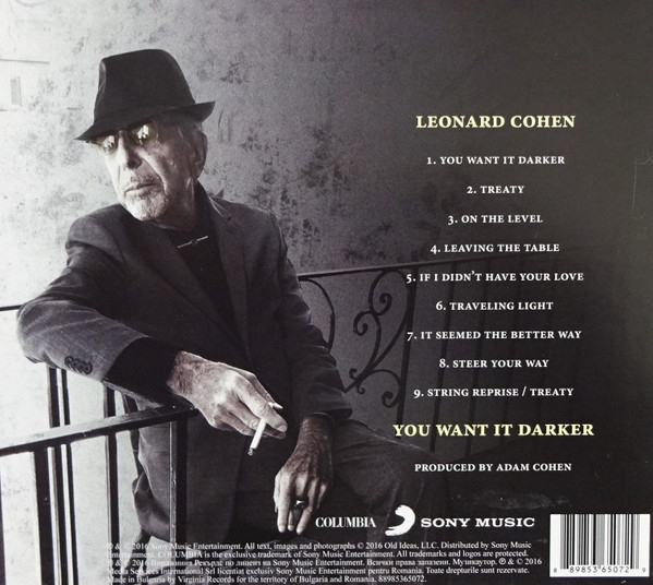 Leonard Cohen – You Want It Darker (CD) [2]