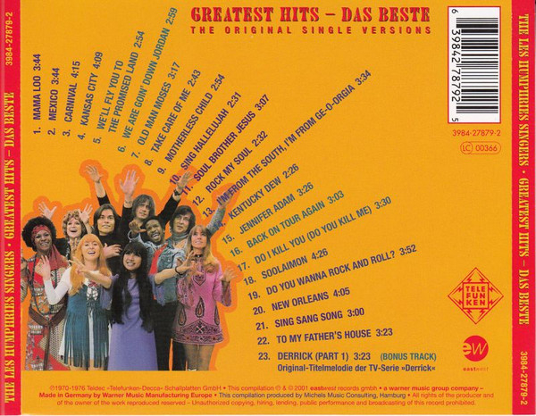 Les Humphries Singers - Greatest Hits - Das Beste (The Original Single Versions) (CD) [2]