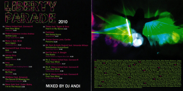 Liberty Parade 2010 (CD) [2]