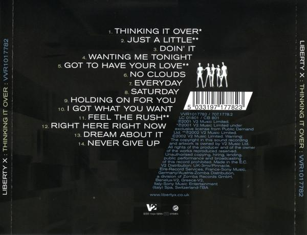 Liberty X - Thinking It Over (CD) [2]