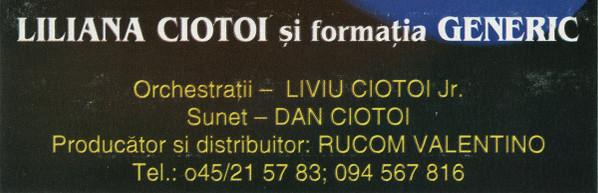 Liliana Ciotoi - Inelul, (Casetă Audio) [2]