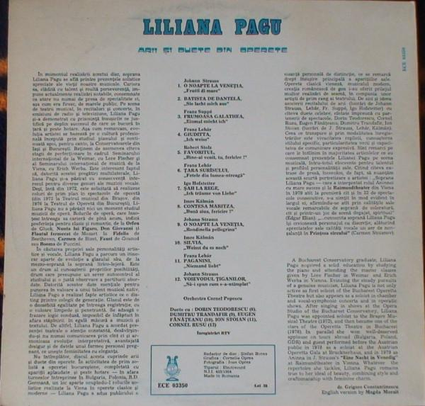 Liliana Pagu - Arii Și Duete Din Operete [2]