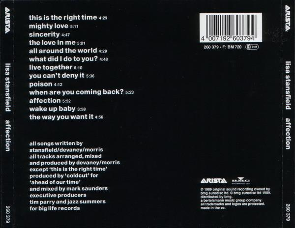 Lisa Stansfield - Affection , (CD) [2]