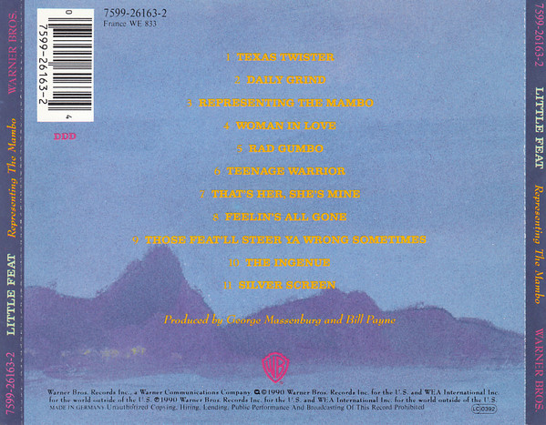 Little Feat - Representing The Mambo (CD) [2]