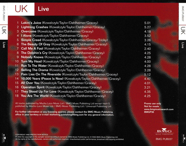Live - Live (CD) [2]