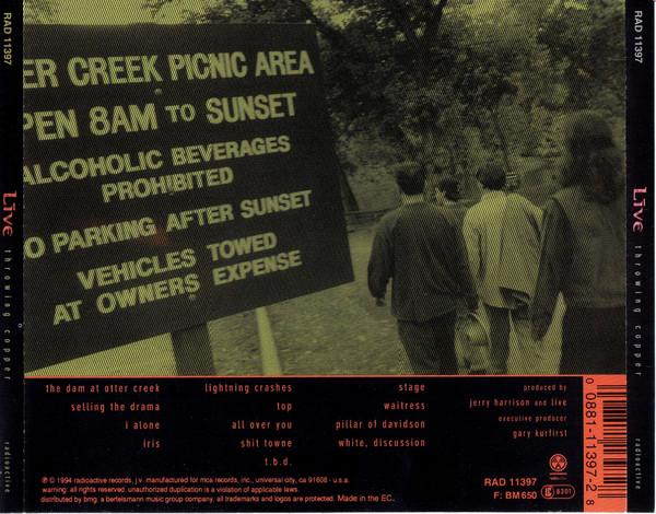 Live - Throwing Copper (CD) [2]