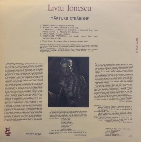 Liviu Ionescu - Ancient Testimonies (Mărturii Străbune) [2]