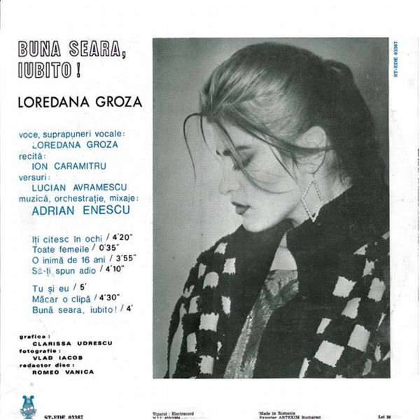 Loredana Groza - Bună Seara, Iubito!, (Disc Vinil) [2]