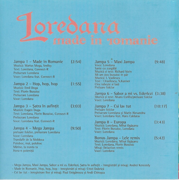 Loredana Groza - Made In Romanie , (CD) [2]