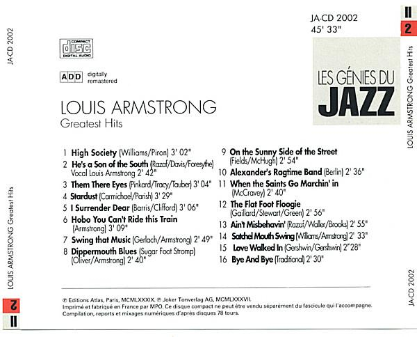Louis Armstrong - Greatest Hits [2]