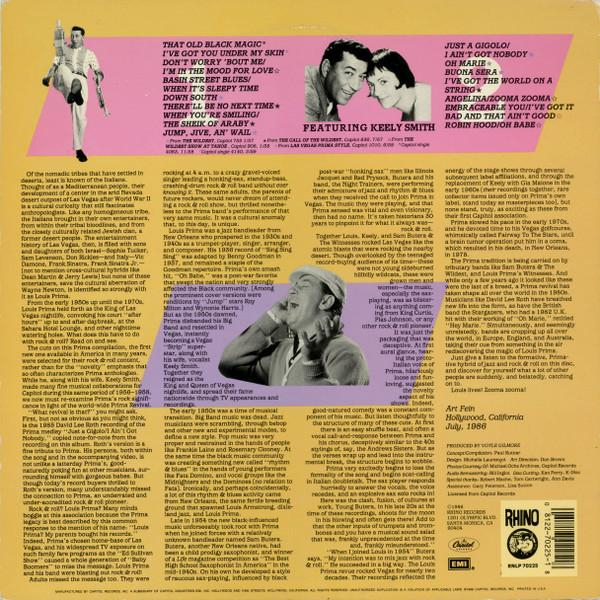 Louis Prima - Zooma Zooma - The Best Of Louis Prima [2]