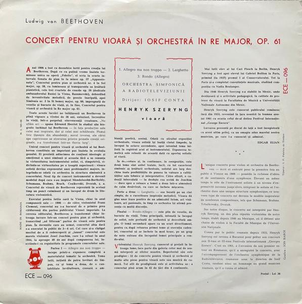 Ludwig van Beethoven - Concert Pentru Vioară Și Orchestră În Re Major [2]