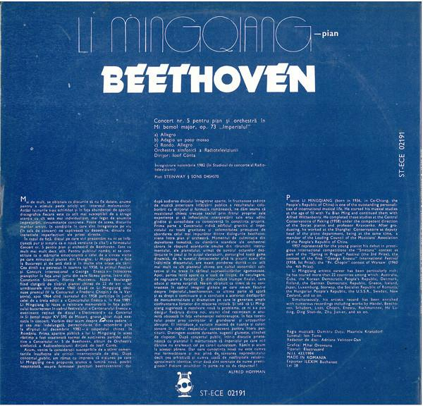 Ludwig van Beethoven - Concerto No. 5 For Piano And Orchestra "Emperor" (Disc Vinil) [2]